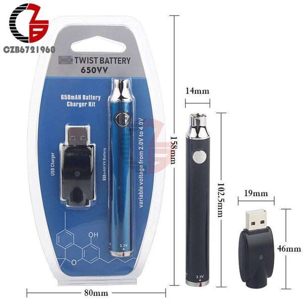 650mah CBD Preheating Electric Soldering Iron 510 Thread Battery Cart Adjustable Voltage USB Power Pen Solder Tools
