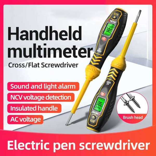 ANENG B19 Tester Pen Buzzer Alarm Non-Contact Test Voltage Detector Meter Voltmeter Diagnostic Breakpoint Finder Tools