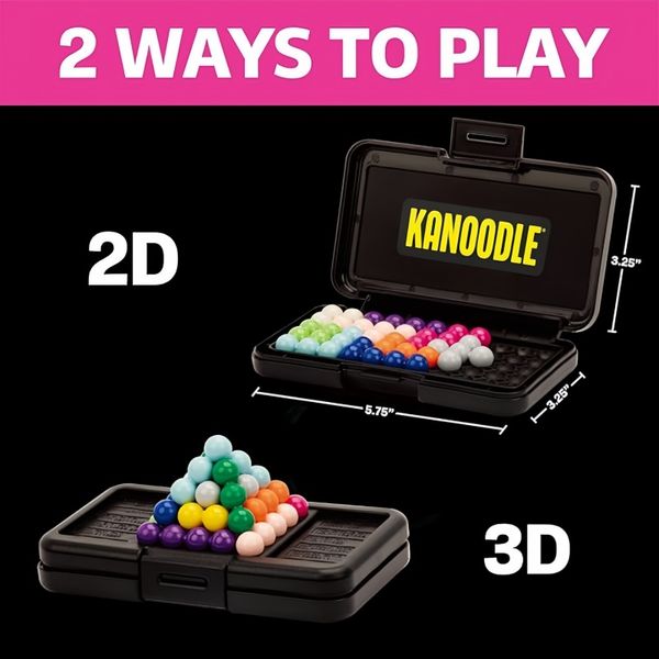 3D Brain Teaser Puzzle Game with 228 Challenges Educational Spatial Logic Toy for Kids Teens and Adults