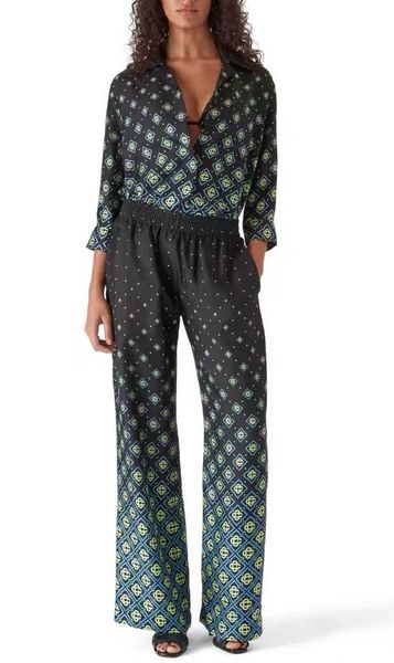 2026 Casabalnc Designer Silk Casual Pants Set New Tide for Men and Women Hawaiian Vacation Style Vintage Print Loose Lapel Silk Short Sleeve Cardigan Thin Shirt Tops, 07 color
2026 Casabalnc Designer Silk Casual Pants Set New Tide for Men and Women Hawaiian Vacation Style Vintage Print Loose Lapel Silk Short Sleeve Cardigan Thin Shirt Tops, 07 color