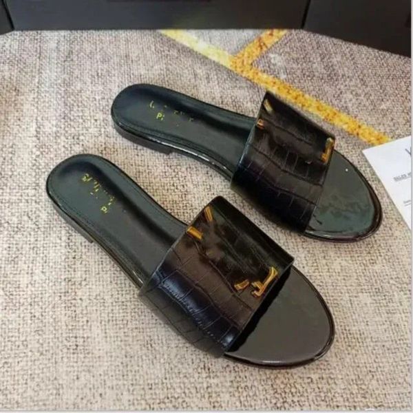 designer slippers flat slides for womens sandals girl blue pink fashion embroidery slipper outdoor shoes 02