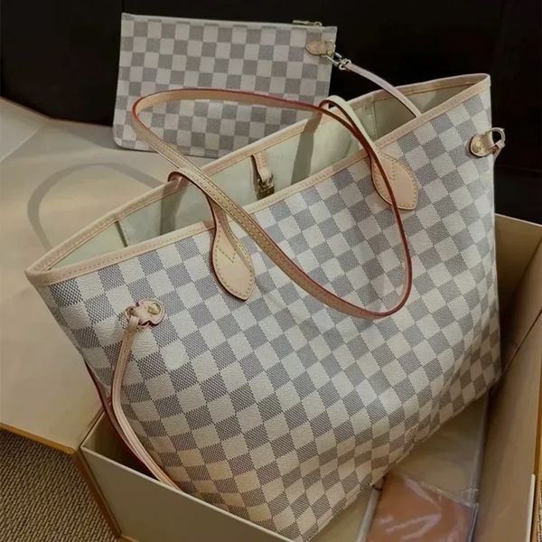Luxurys Designer Bag 2pcs Set Women Bags Handbag Shoulder Messenger Fashion Composite Clutch The Tote Bag Handbags Female Coin Purse Wallet M40156