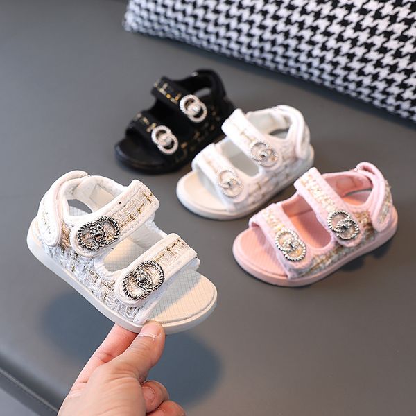 Kids Fashion Sandals for Girls Tweed Open-Toe Summer Shoes Youth Anti-Slip Casual Beach outdoor Sandals girls wedding flower girl sandals daily wear Free shipping, Black
Kids Fashion Sandals for Girls Tweed Open-Toe Summer Shoes Youth Anti-Slip Casual Beach outdoor Sandals girls wedding flower girl sandals daily wear Free shipping, Black