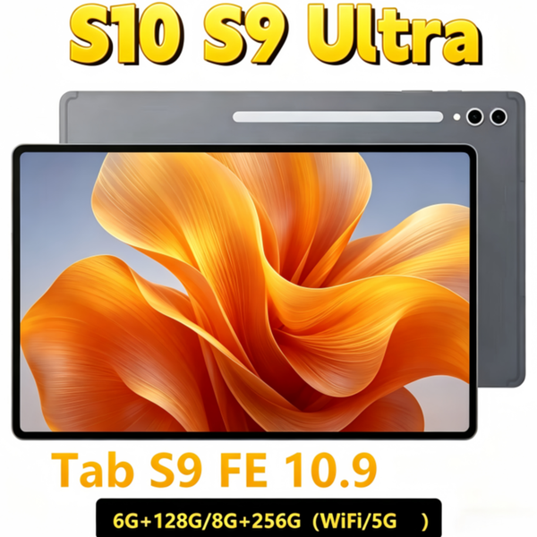S9 S10 2-in-1 High Definition full touch screen SIM dual Unlock Android support multi-language learning portable tablet Smartphone 1tb