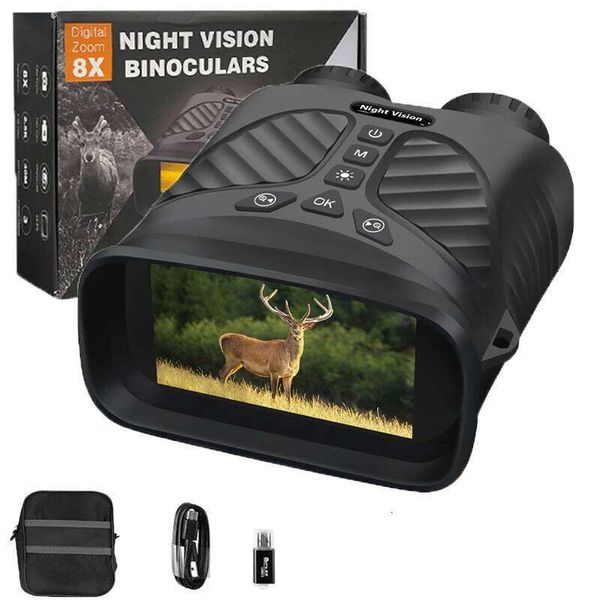 Hot sell Binocular Device 2.5K HD Infrared Digital Hunting Camping Telescope 8X Zoom Outdoor Night Vision Goggles