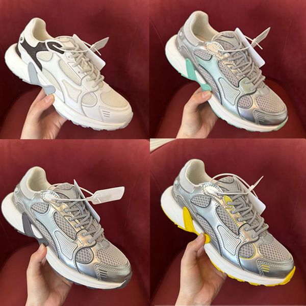Olympia Sneaker Men Running Shoes Designer Mesh Leather Trainer Embossed Letter Comfort Casual Sports Shoes Tennis Athletic 869