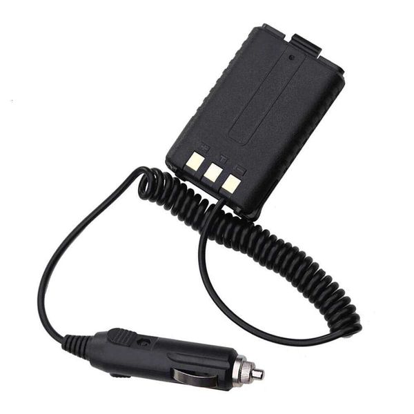 For Baofeng UV-5R Series Two-way Radio 12V Car Charger Battery Eliminator Adapter for UV5R AE Walkie Talkie Charging Accessories