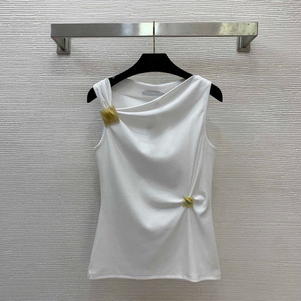 Women's Pleated Sleeveless Tank Top
