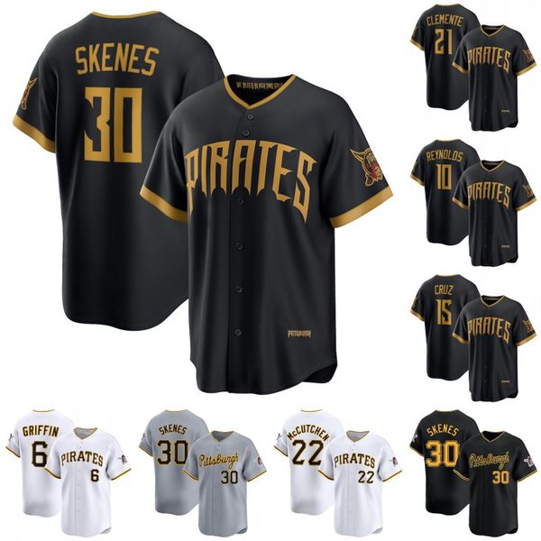 Konnor Griffin Paul Skenes Pirates 2026 City Connect Stadium Jersey Brandon Lowe Bryan Reynolds Oneil Cruz Mitch Keller Andrew McCutchen Mason Montgomery Jersey 88