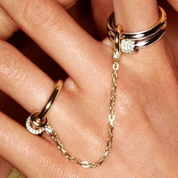 fashion HipHop Tassel Chain Rings for Women Multi-layer — compare prices at CompareOffers