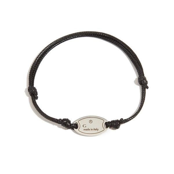 Neutral Luxury Designer Bracelet Adjustable Stainless Steel Braided Bracelet Fashion Minimalist Cord Bracelet Jewelry High Quality Mixed Colors Available