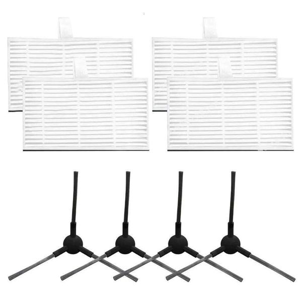Replacement Side Brushes For GRUNDIG VCR 2330 Robot Vacuum, Includes HEPA Filters, Cleaning Accessories Set