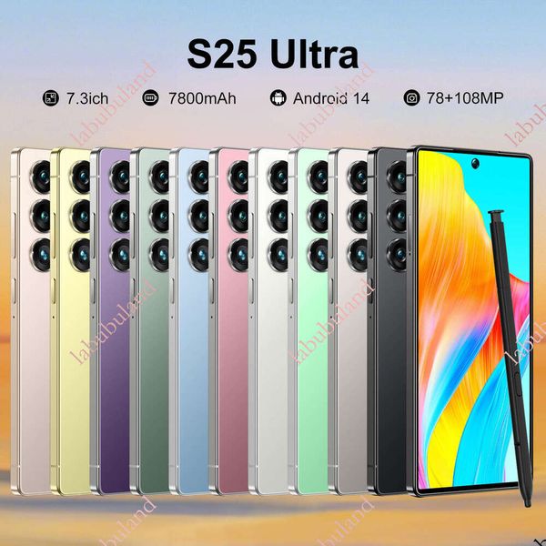 S25Ultra Smartphone True 4G Global Version 8+128 Built-in Pen Octa-Core Android 14 Wholesale