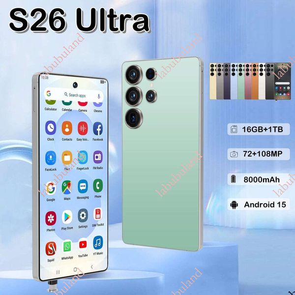 Brand new hot-selling mobile phone, in-stock direct delivery, S26Ultra Global Version 16+1T with built-in stylus, exclusively for sales