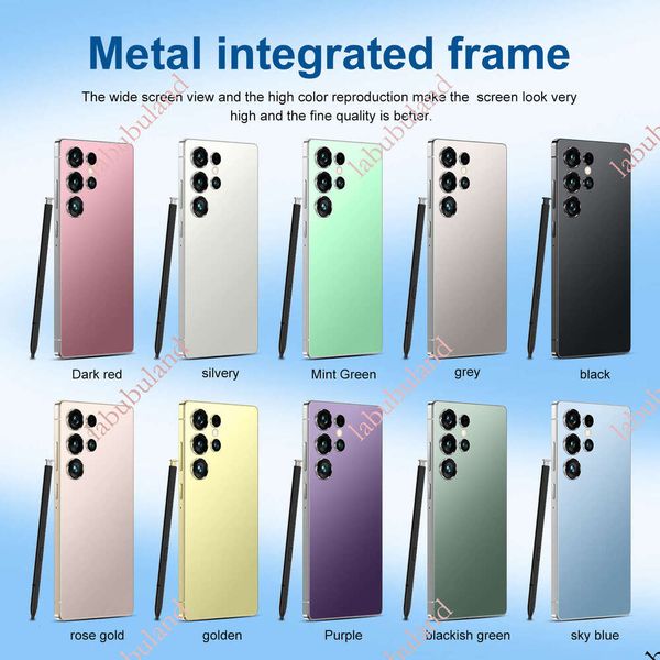 s25 ultra Android smart all-in-one device with high-definition large screen and built-in pen tk foreign trade mobile phone 6+128