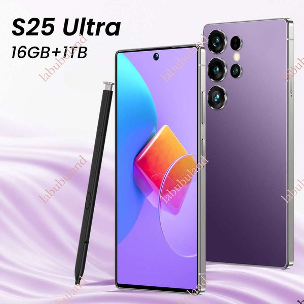S25 Ultra mobile phone incell7.3 large screen eight-core 4G 1:1 universal case all-in-one device 4+128