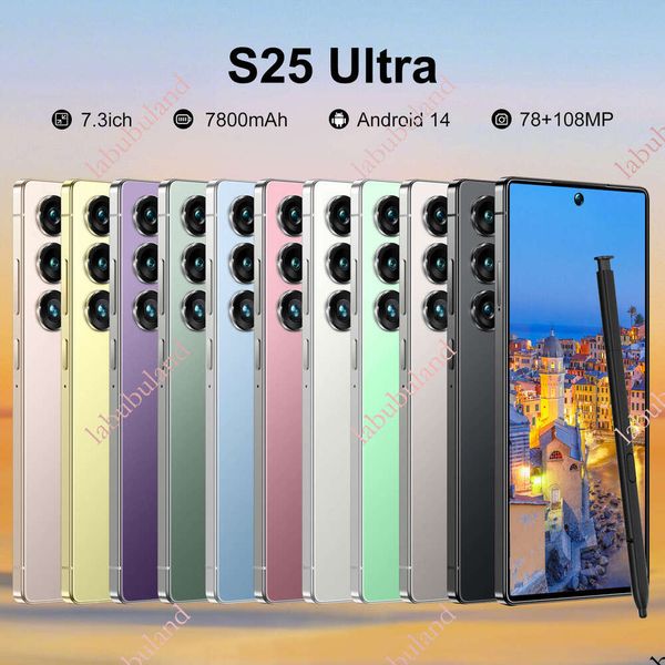 TK hot-selling in-stock S25 Ultra brand new 4+128 smartphone 6.8inch large screen direct from the factory