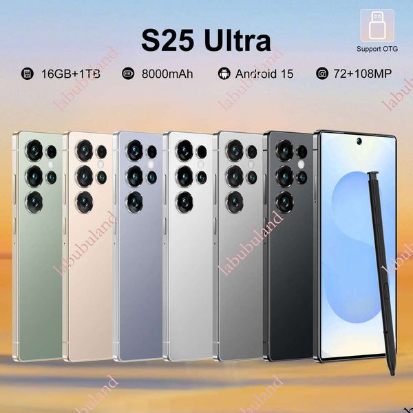 Hot-selling S25 Ultra 2+16G Foreign Trade 6.6inch In-stock Smart Android Phone Dropshipping