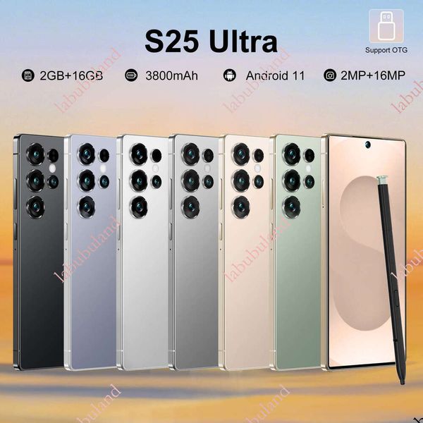 2025 S25Ultra 6.6inch Smartphone 6+128G Android Manufacturer Wholesale Cost-effective Mobile Phone