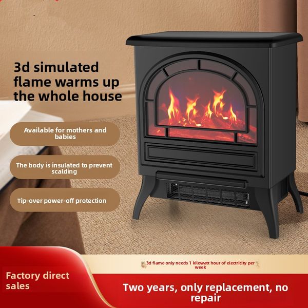 European fireplace heater 3d simulation flame heating furnace heating furnace heater household foreign trade domestic sales
