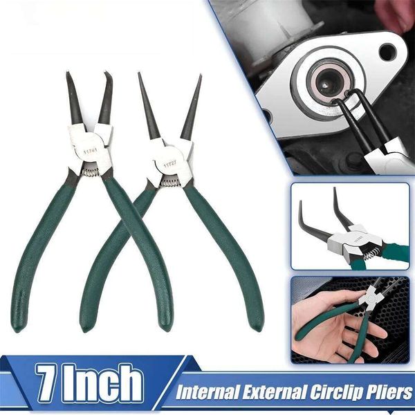 External Retaining Clips Carbon Steel Multifunctional Snap Ring Circlip Pliers for Hand Tool Jaw Clamping