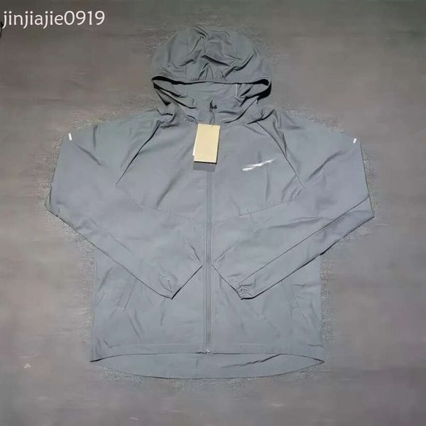 Men's Hooded Windbreaker Jacket