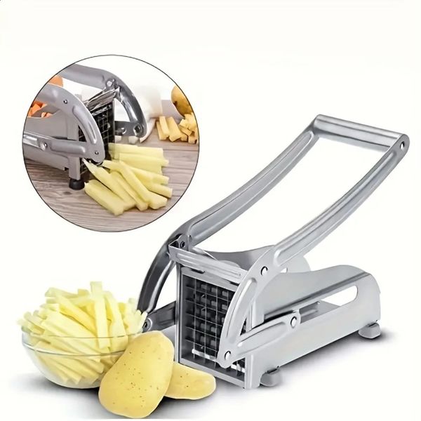 1 Set Stainless Steel Fruit Cutter Vegetable Cutter French Fry Cutter Potato Slicer Vegetable Chopper Kitchen Gadgets 260415