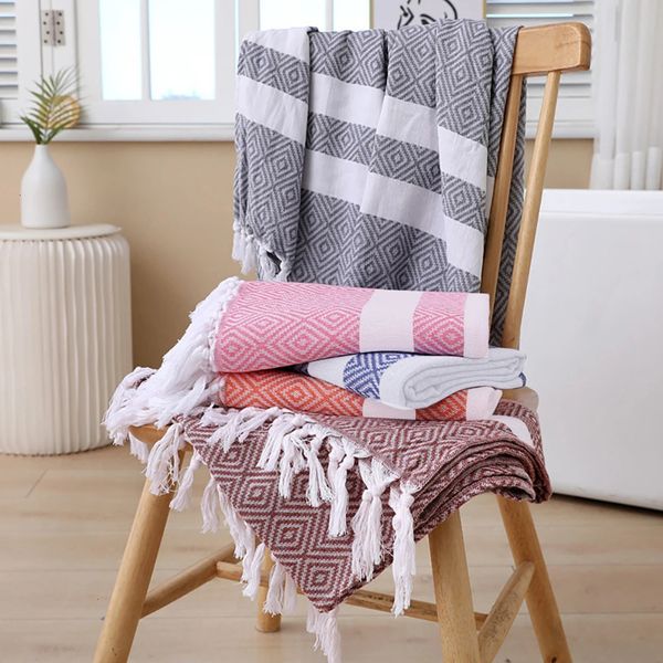 Luxury Designer Throw Large Turkish Beach Towel Blanket 100Cotton Towels Suitable For Bath Yoga Swimming Or Diving h 260122 Free Shipping 88