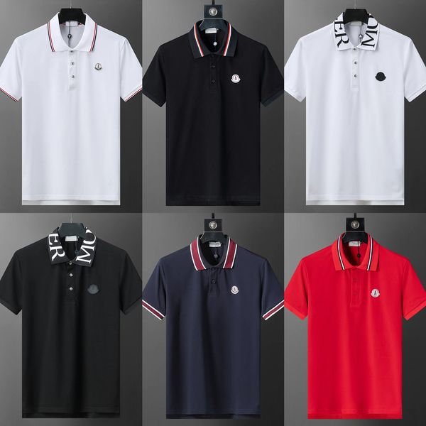 Mens polo shirt designer t shirts High quality Summer shirts Luxury Brand Breathable tshirt fashion Polos shirt Crew Neckfvtg45