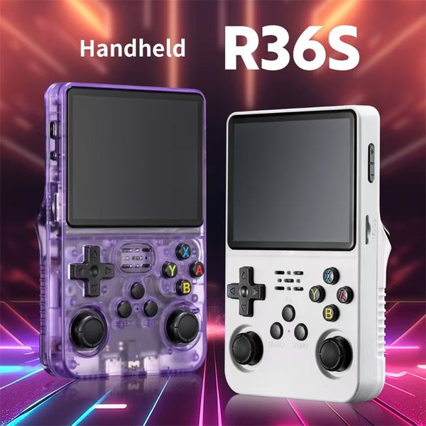 R36S game handheld with 3.5-inch high-definition screen, classic GTA game, portable arcade machine, PSP handheld game console