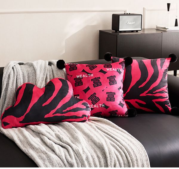 Dutch velvet printed pillowcase, new Chinese style — compare prices at CompareOffers