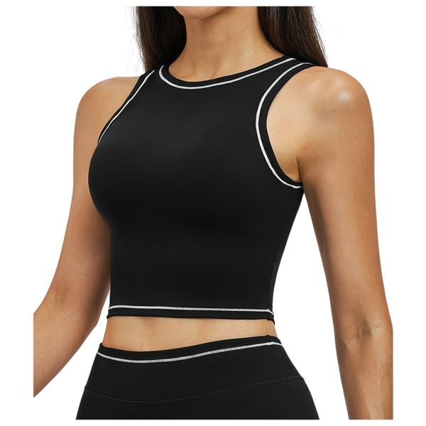 Women S High Stretch Racerback Tank With White — compare prices at CompareOffers