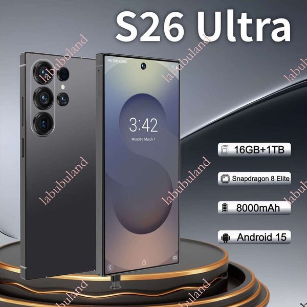 Export S26 Ultra smartphone Android large screen 6.75HD with built-in pen