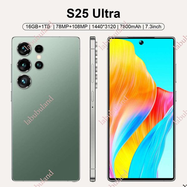 Mobile Phone S25Ultra True 4G New Overseas Version All-in-One Machine Octa-Core 16+1TB Factory Direct Sales