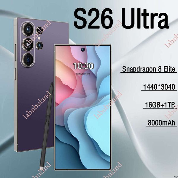 S26 Ultra Android 6.9inch large-screen smartphone direct sales from the manufacturer, available for TK/Temu dropshipping