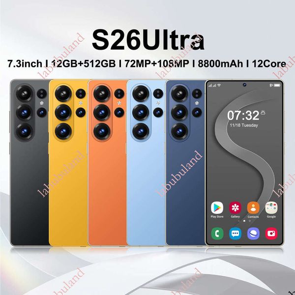 TK Hot-Selling S26Ultra 4G+64GB Large Memory Mobile Phone Global Version Smartphone Factory