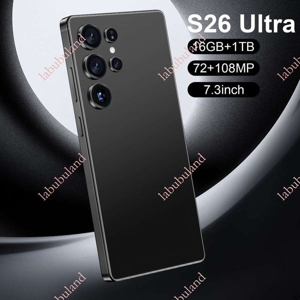 New model S26 Ultra with built-in stylus, high-end large-screen Android smartphone, popular on TK, 5G smartphone for foreign trade