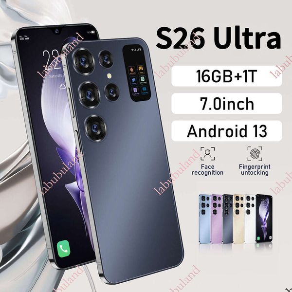 TK New 1+16 Smartphone 7.3inch Large Screen S26 Ultra Shopee OZON Hot-Selling Manufacturer Direct Sale