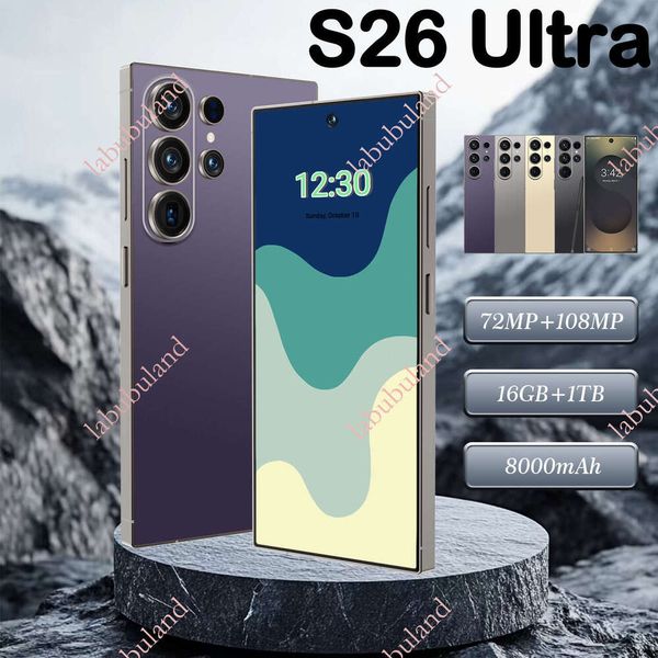 bestseller S26 Ultra Android 6.9inch smartphone direct sales from the manufacturer, available for TK/Temu dropshipping