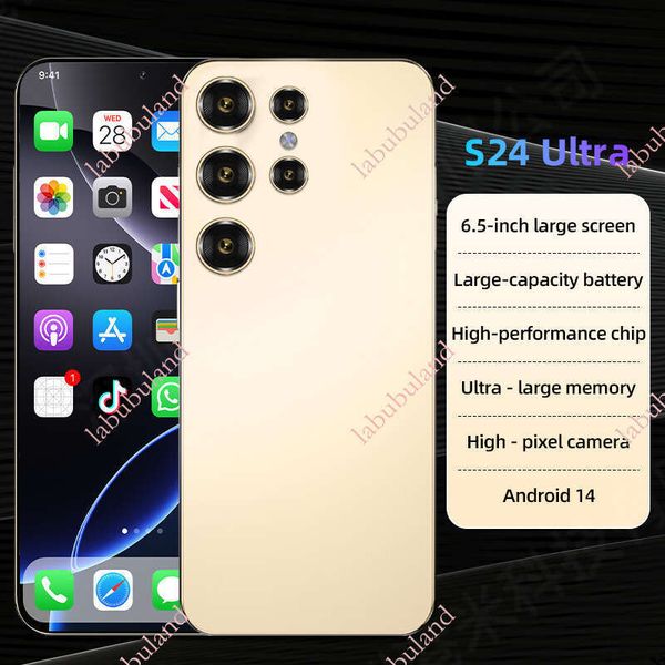 2025 Smartphone S24Ultra Android Phone Brand New Unopened Factory Wholesale Price Hot Sale