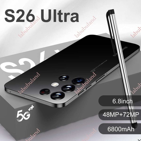 Popular mobile phone S26 Ultra+ exclusively for foreign trade, 16+1T large memory, high-definition screen all-in-one device factory