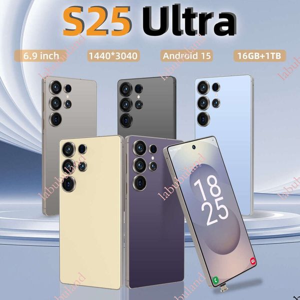 Global mobile phone overseas Google S25 Ultra large battery new AI global version 5G smartphone