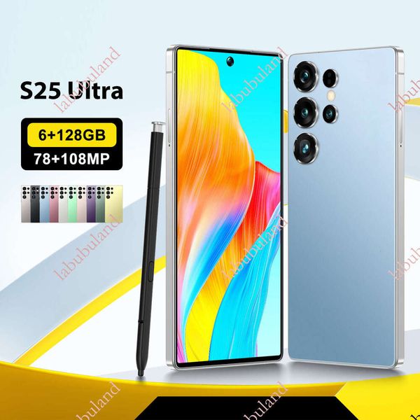 S25Ultra smartphone with 6.75-inch screen, built-in stylus, 1:1 true 4G, Android 12, camera, ultra-large screen