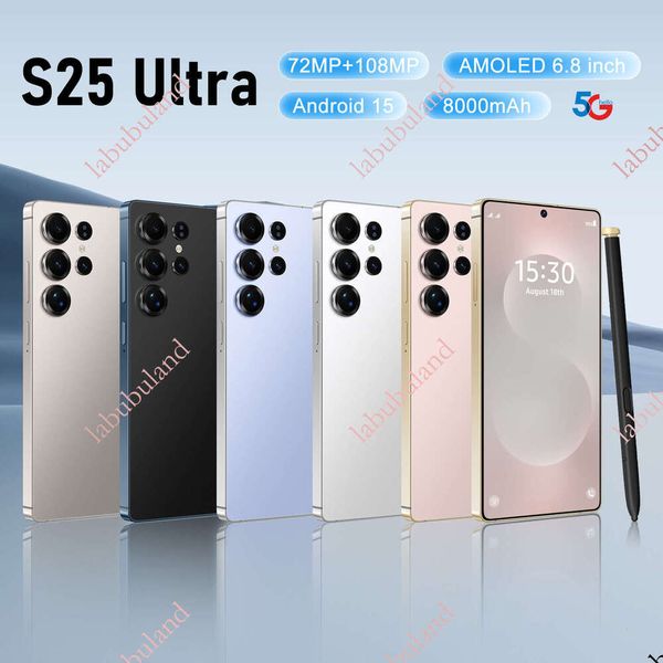 Mobile Phone S25Ultra Hot 4G+64GB Smartphone 7.3 Large Screen Factory Spot Wholesale