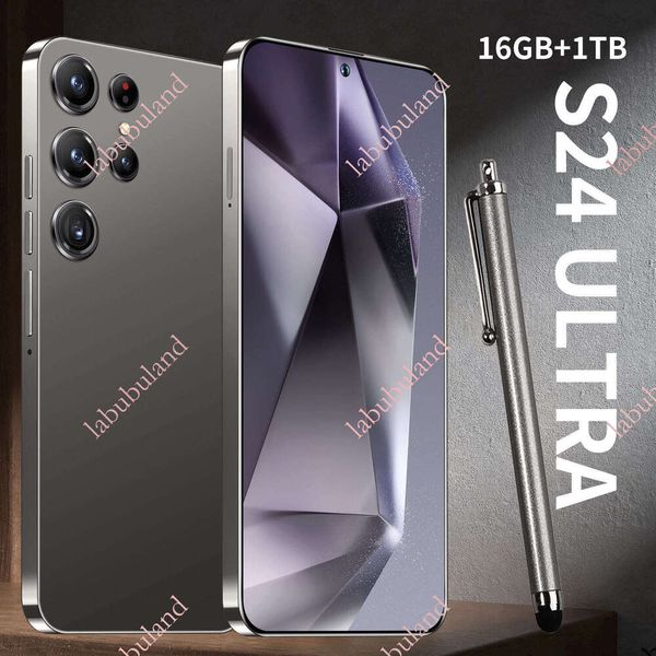 TK New S25Ultra Smartphone 7.3inch Large Screen with Stylus Pen True 128G Hot Sale