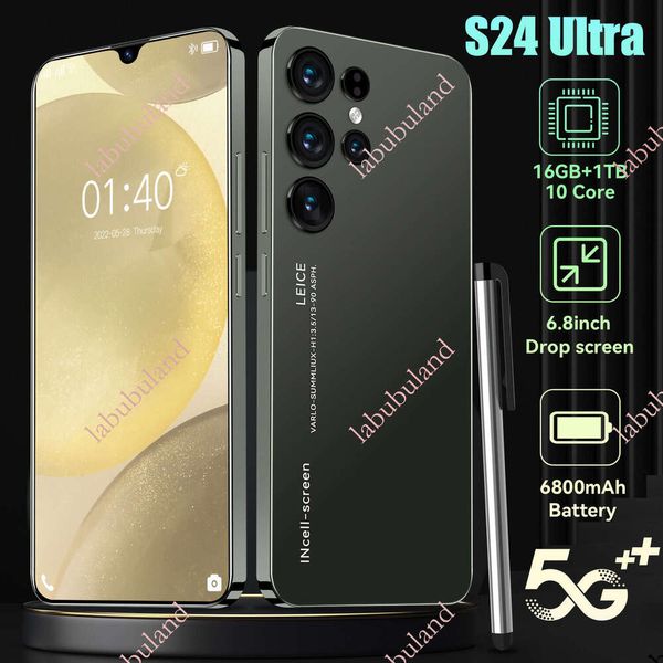Hot-Selling Phone S24Ultra 2+16G 6.8inch All-in-One Smartphone Source Factory