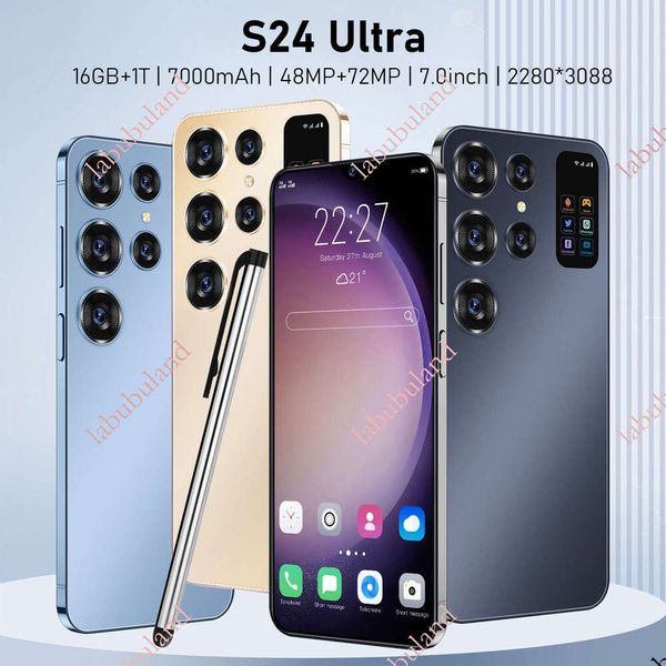 New mobile phone S24Ultra, high-definition large screen, 2+16GB, 5G all-in-one device, low-cost foreign trade smartphone
