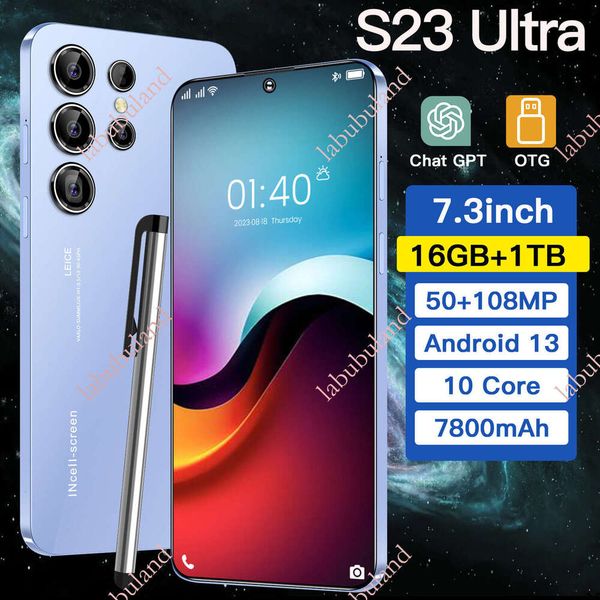2026 hot-selling global exclusive S23Ultra smartphone 1+16 digital mobile phone from the source factory