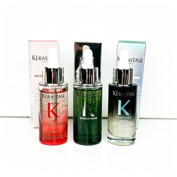 Kerastase Green Bottle Oil Control Scalp Soothing Essence Pink Bottle Vitality …
