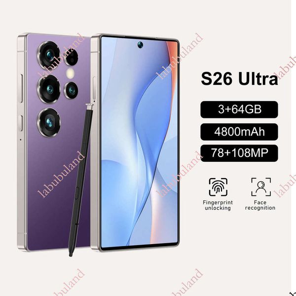 New portable cross-border mobile Xs26Ultra true 3G HD 5inch smart octa-core phone 16+1T in stock